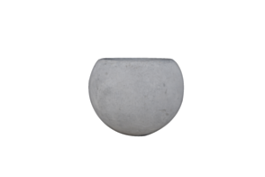 Concrete Ball Planter Large, Grey