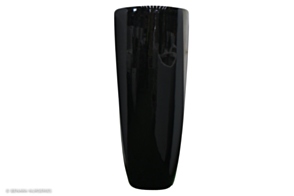 L/W Gloss Tall Vase, Black 